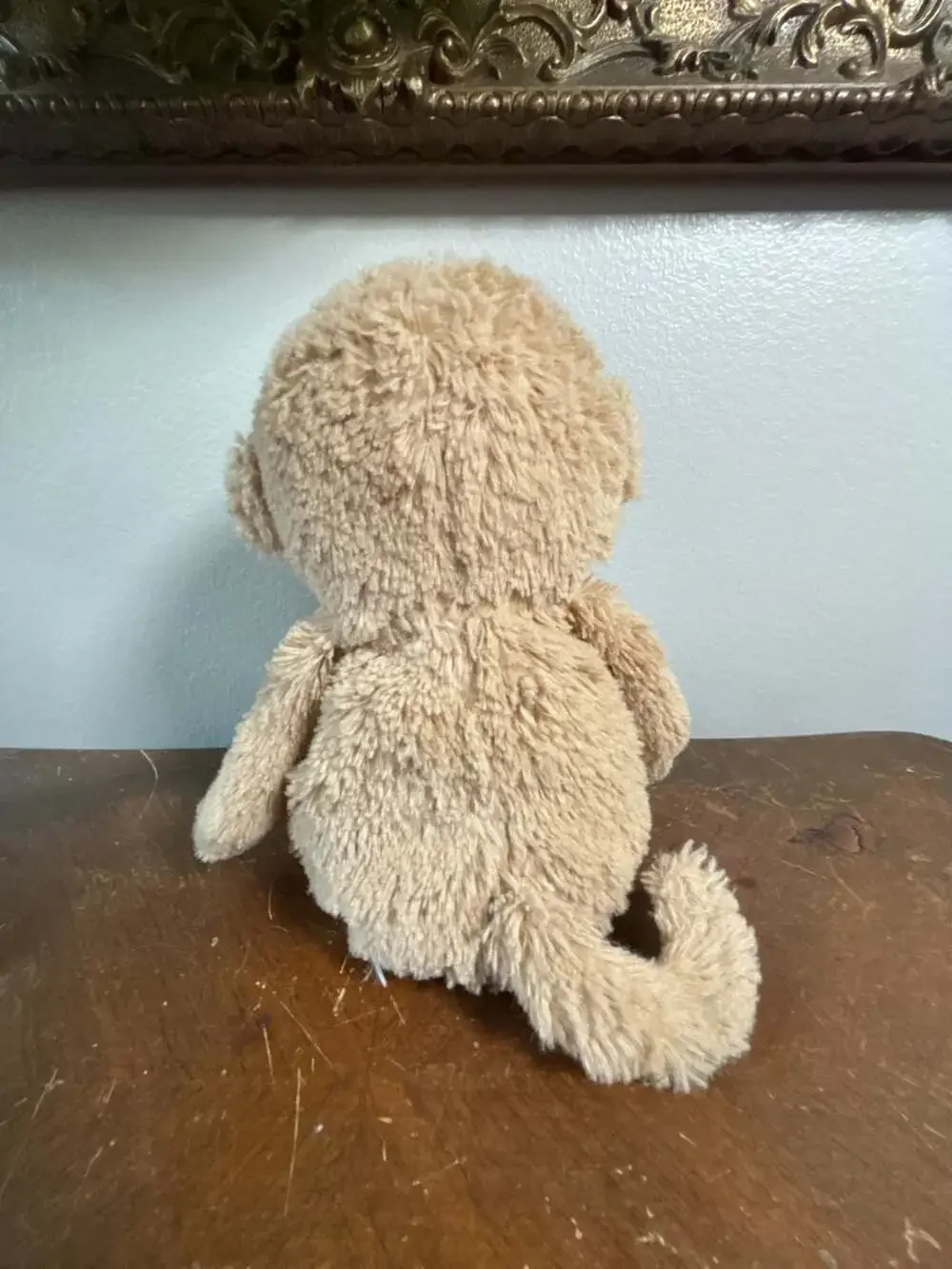 Carter's Snuggle Me Monkey Plush Stuffed Animal Toy Tan Brown
